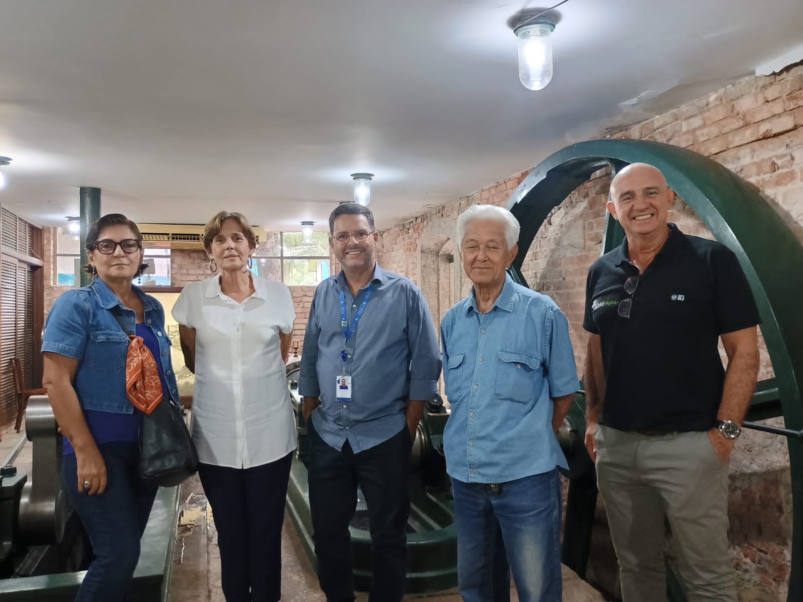 ASEAC visita o Centro Cultural da SEAERJ e prestigia exposição sobre engenharia sanitária