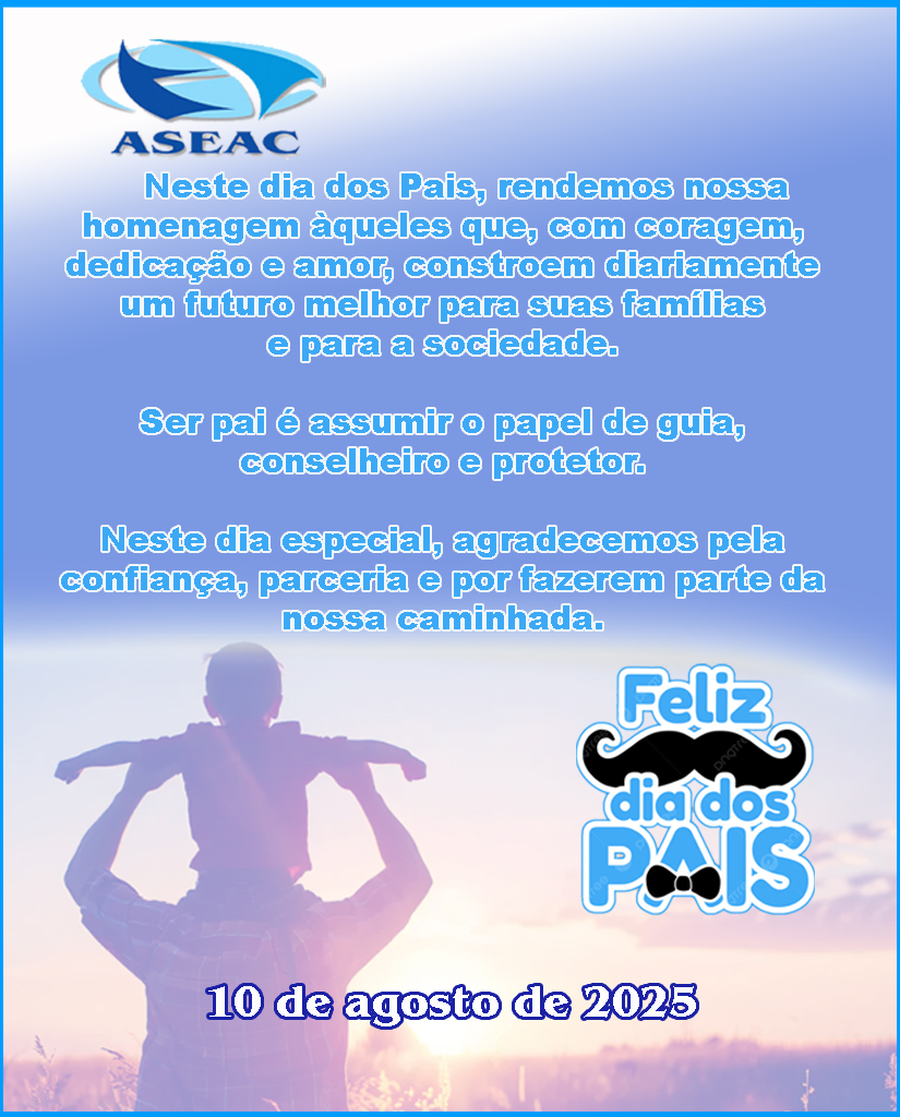 Feliz dia dos Pais