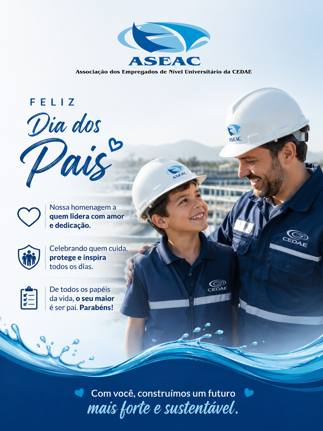 Feliz dia dos Pais