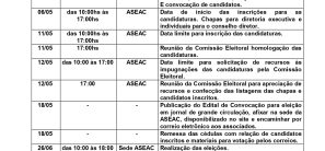 Eleições Biênio 2026/2028 – Diretoria Executiva e Conselho Diretor